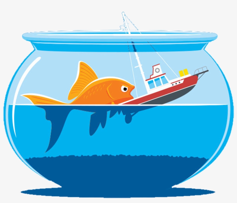 Clipart Black And White Creativity Clip Art Cartoon - Aquarium, transparent png