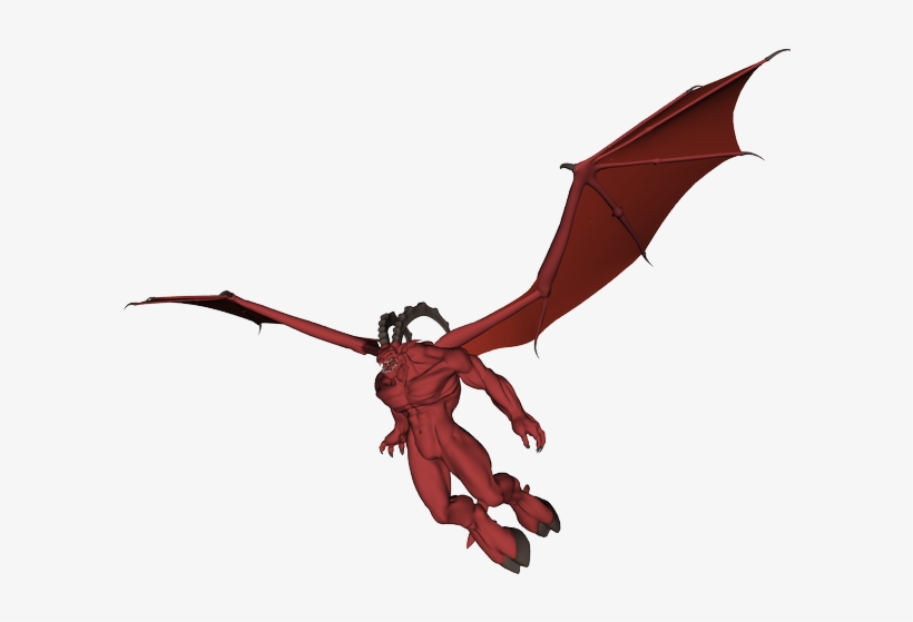 Demon Png - Flying Demon Png, transparent png