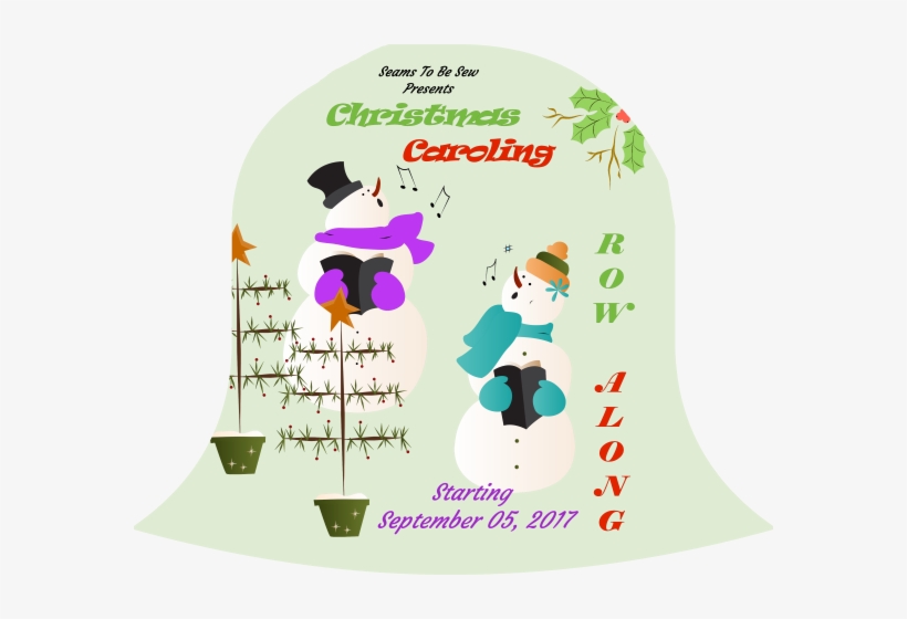 Christmas Carolling Row Along - Colindă, transparent png
