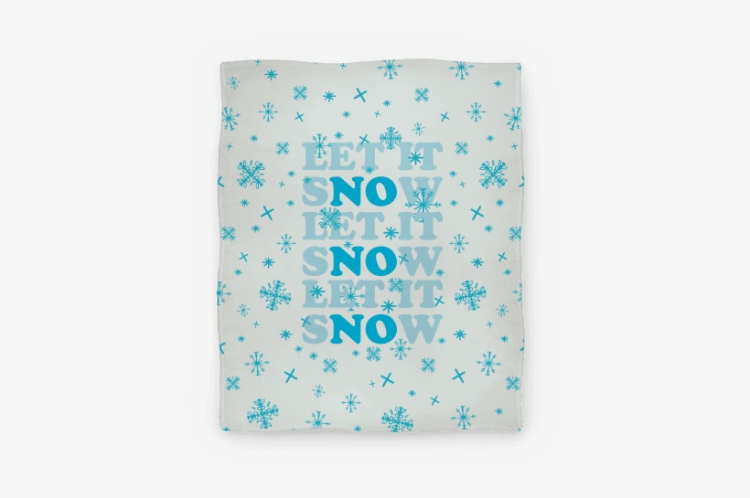 Let It Snow Blanket - Let It Snow Tote Bag: Funny Tote Bag From Lookhuman., transparent png