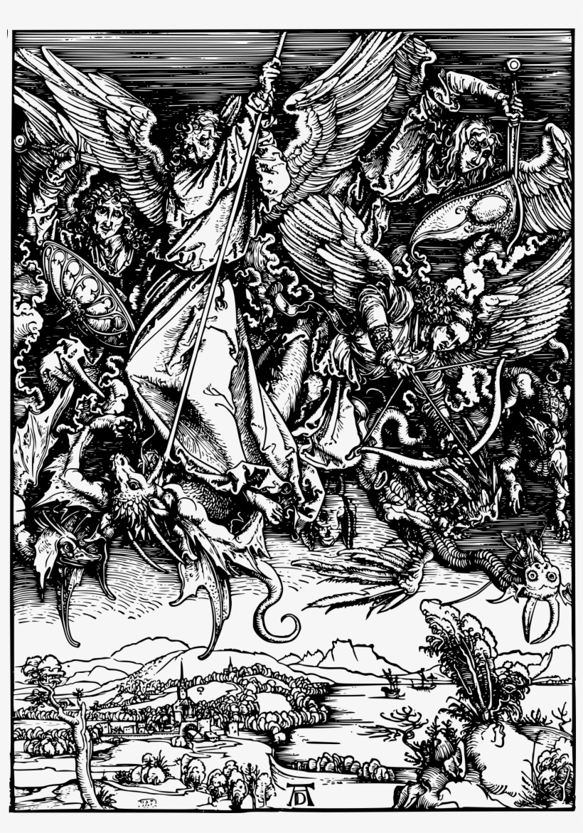 This Free Icons Png Design Of Angels Vs Demons, transparent png