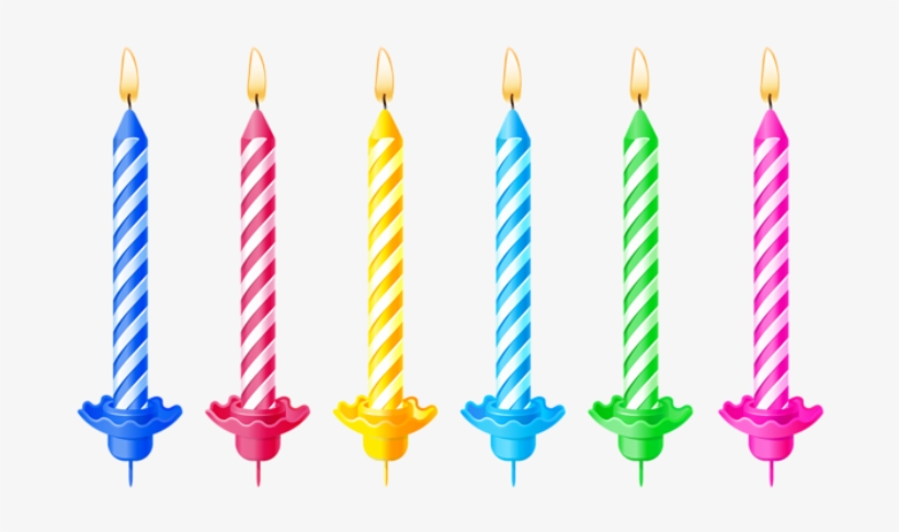 Imagem De Festa Vela De Aniversário 3 Png - Birthday Candles Png, transparent png