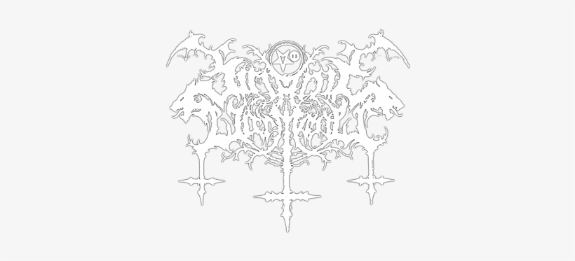 Satanic Warmaster Logo Aufnäher - Gewebter Patch Ca. 12x10cm Für Jacken Und Taschen
