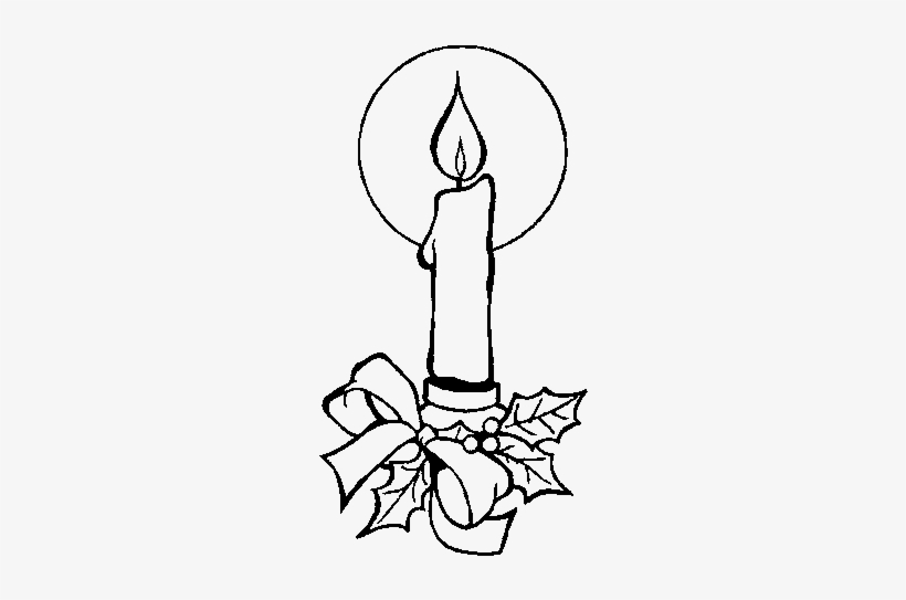 Candle Drawing With Color, transparent png