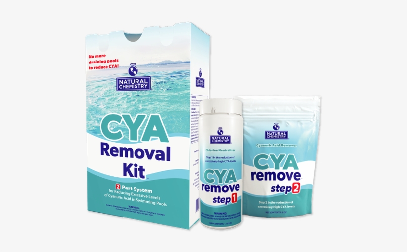 Cya Removal Kit Reduces High Levels Of Cyanuric Acid - Cya Removal Kit, transparent png