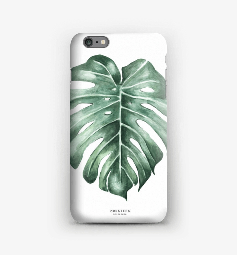 Monstera Deliciosa Case Iphone 6s Plus - Iphone 8 Skal Monstera, transparent png