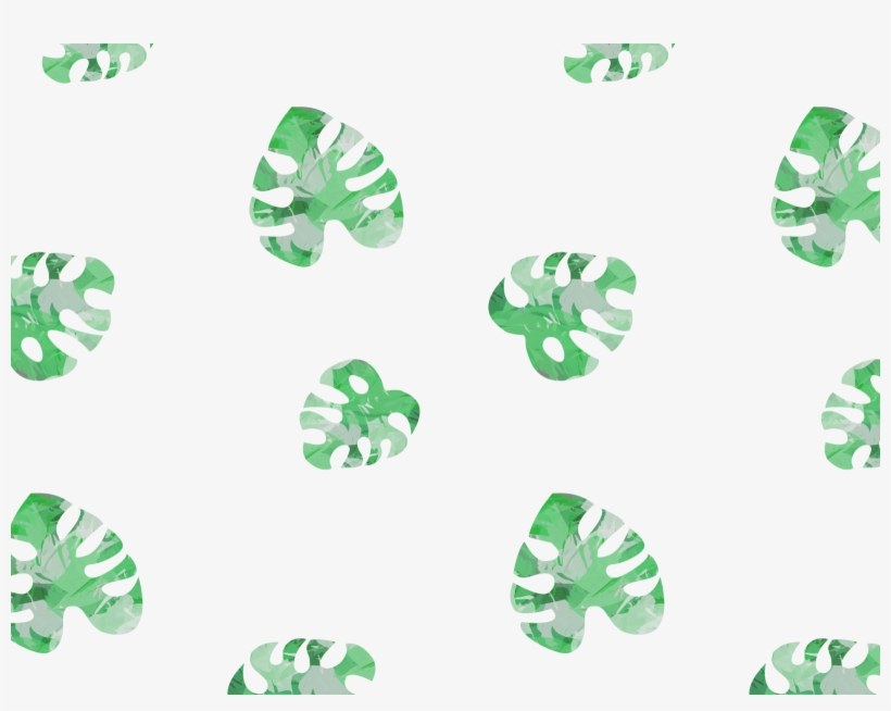 Monstera Green Brush Illustration Digital Nature Garden - Swiss Cheese Plant, transparent png