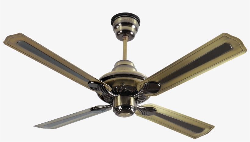 Florence - Havells Florence Black Antique Brass, transparent png