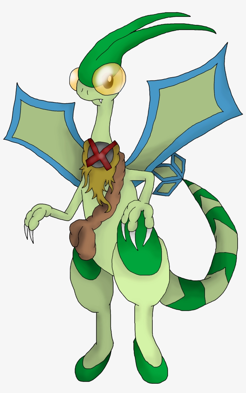 Redesigned Flygon Jolt - Cartoon, transparent png