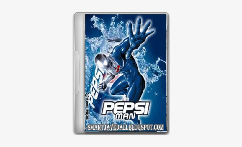 Pepsiman Game Disclaimer Appears On The Packaging Of - Pepsi Man, transparent png