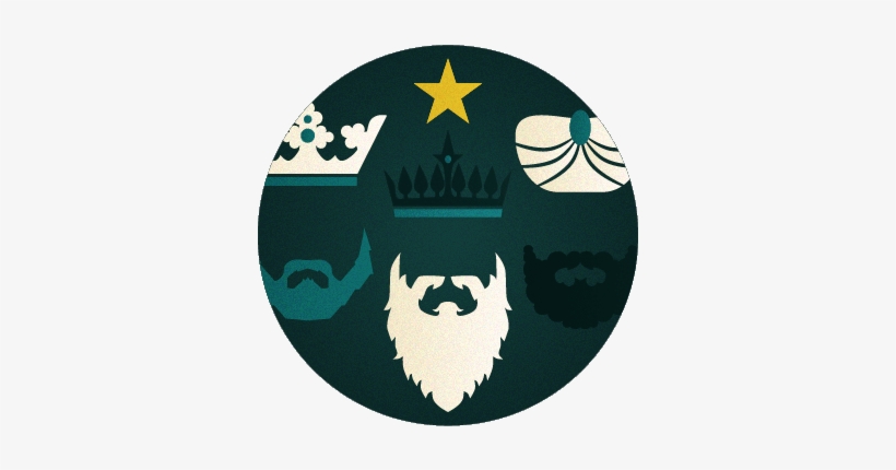 Reyes-magos - Emblem, transparent png