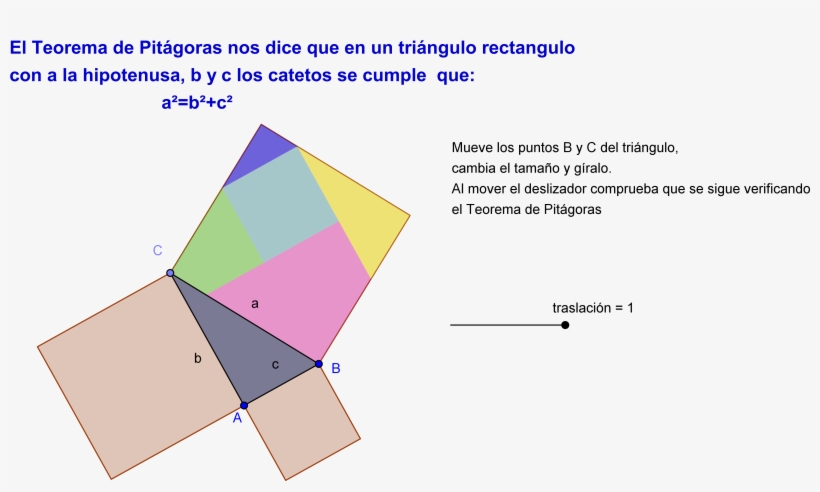 Comprueba Gráficamente Este Teorema En El Siguiente - Teoremas De Triangulos Rectangulos, transparent png