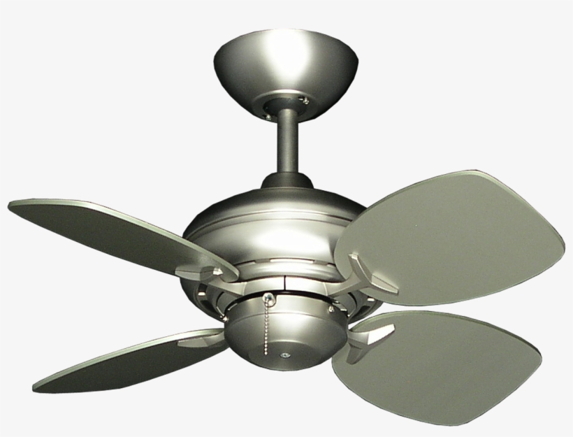 Picture Of 26" Mini Breeze Ceiling Fan In Satin Steel - Gulf-coast 26 Gulf Coast Mini Breeze, Satin Steel -, transparent png