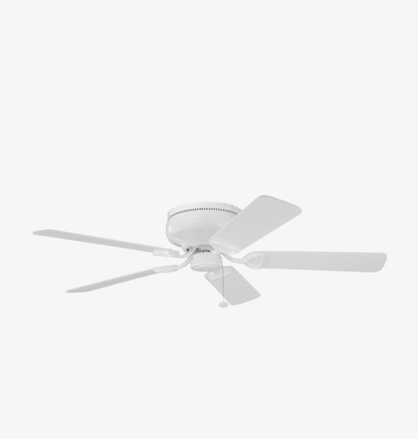 Flush Mount Outdoor Ceiling Fans Awesome 42 Inch Flush - Kichler Stratmoor 52" Ceiling Fan - White - White Blades, transparent png