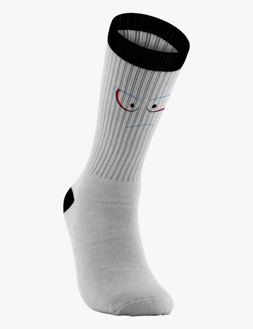 Ghost Face Socks - Sock, transparent png