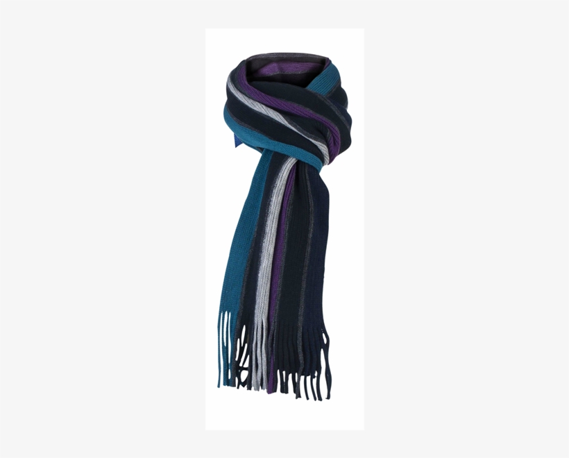 Mens Luxury Striped Winter Scarf - Giovanni Cassini - Mens Thick Multi Color Warm Large, transparent png