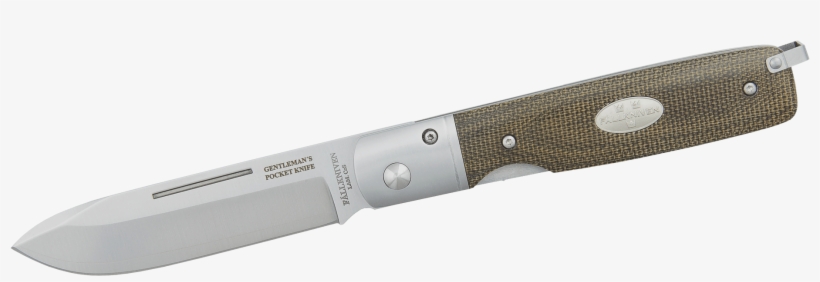 Gp - Fällkniven Gpgm Gentlemanknife Micarta Lam. Cos Hochw., transparent png
