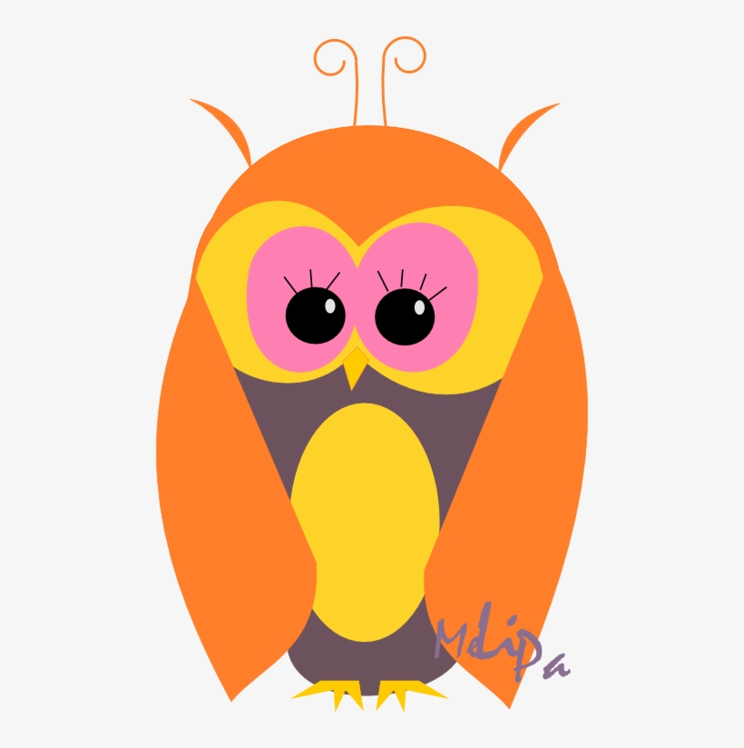 Orangeowl10 476×745 Pixels - Owl, transparent png
