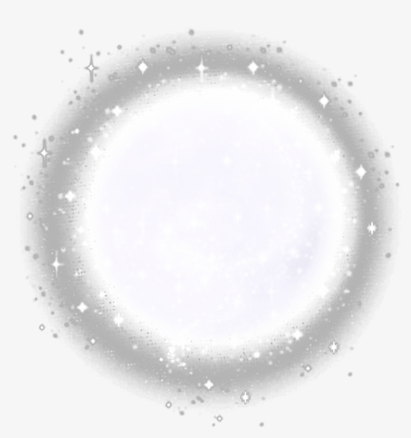 Ftestickers Moon Stars White Glowing Luminous - Night, transparent png