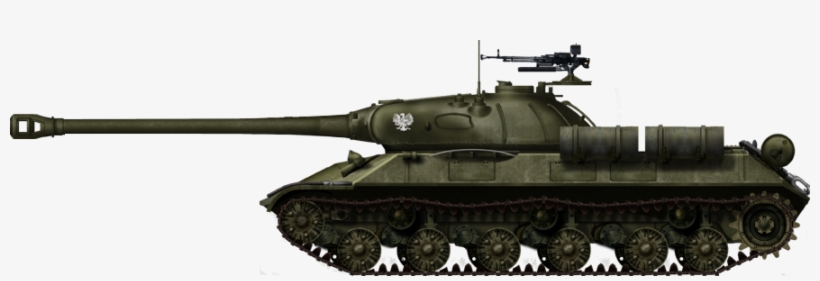 One Of The Two Polish Is-3 Tested After The War - Polish Tanks Cold War, transparent png