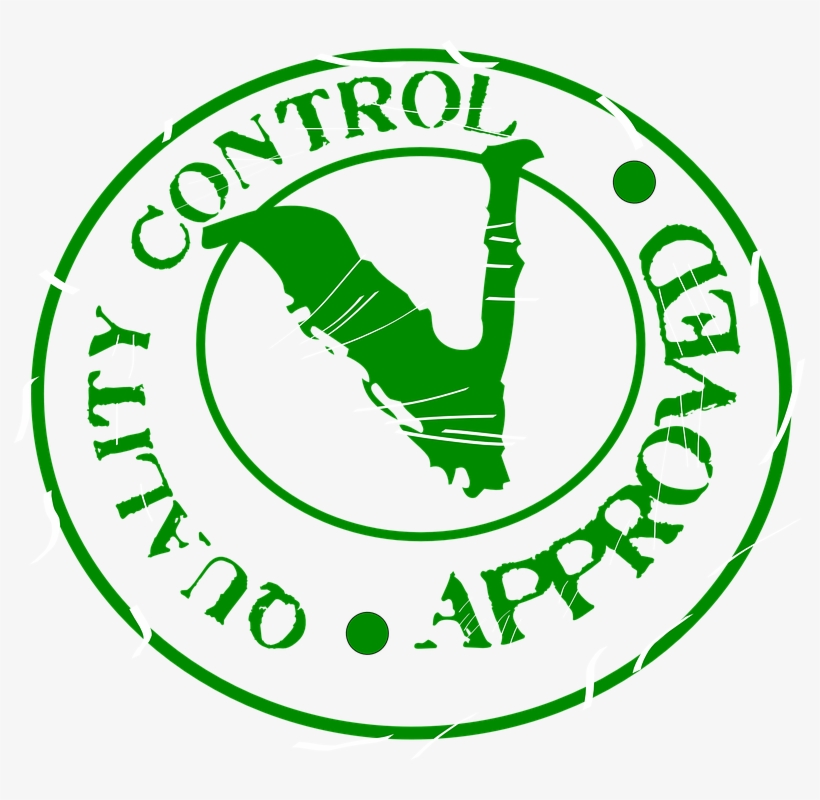 Approved, Control, Quality, Stamp - Quality Control Clipart, transparent png