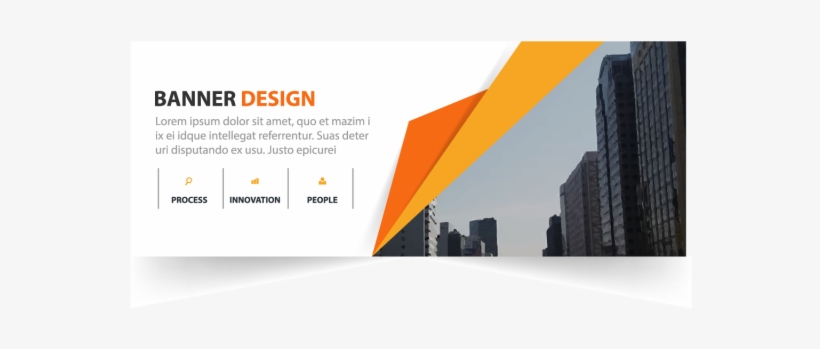 Orange Business Banner Template Template - Accounting Journal: Single Entry Ledger, transparent png