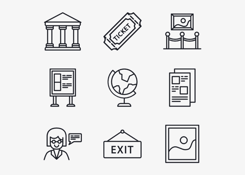 Museum - Iconos Para Inmobiliaria Png, transparent png