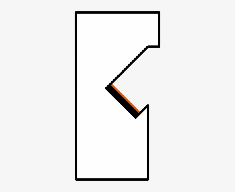 Left Arm Black Brown Border Svg Clip Arts 300 X 590, transparent png