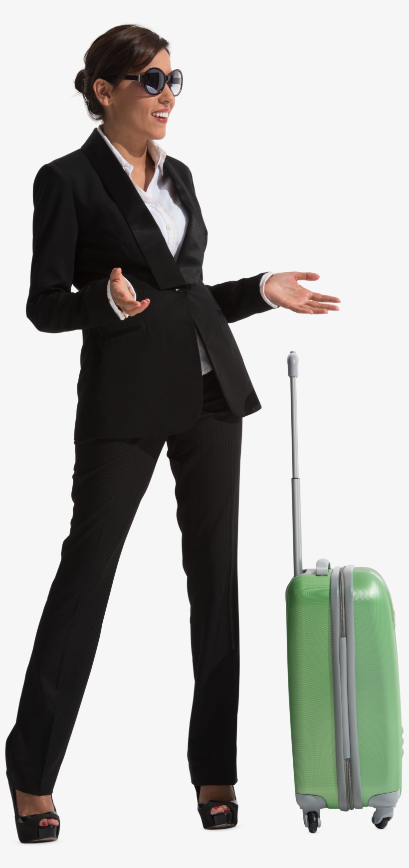 People Kid Png Format With High Resolution Free Collection - People With Suitcase Png, transparent png