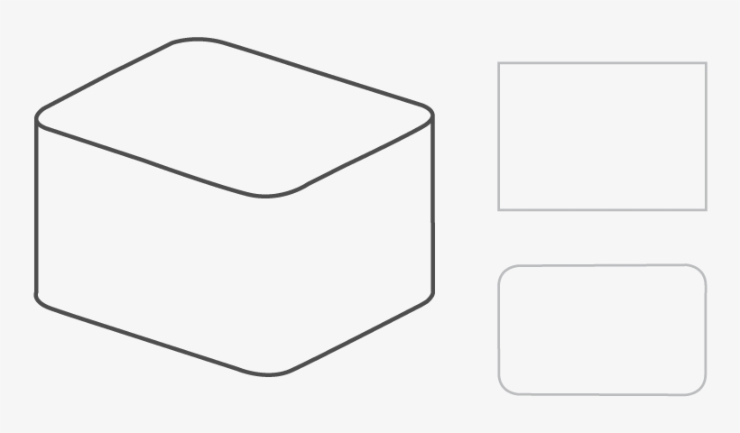 Rounded Rectangle, transparent png