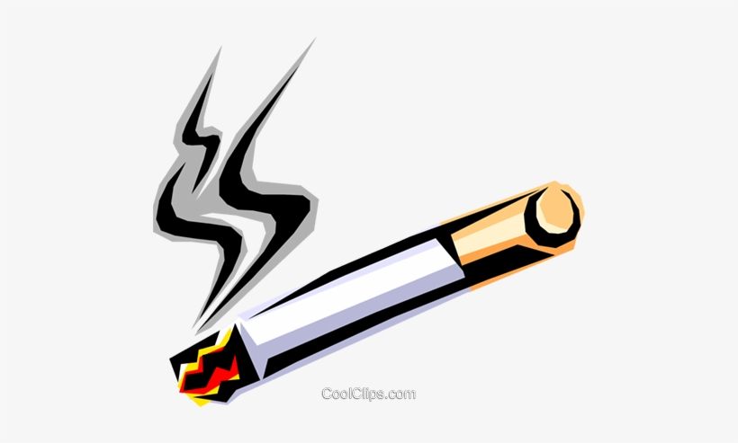 Representação De Um Cigarro Livre De Direitos Vetores - Cigarette, transparent png