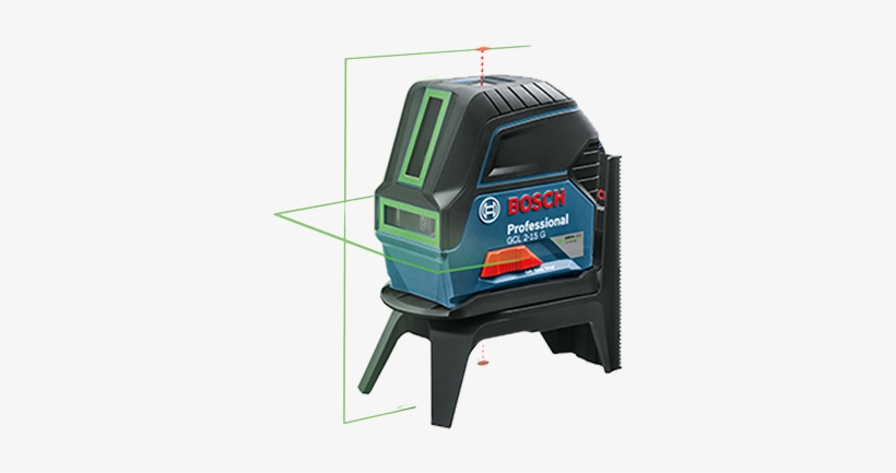 Measuring Technology Products With Green Laser Technology - Bosch Gcl 215 G, transparent png