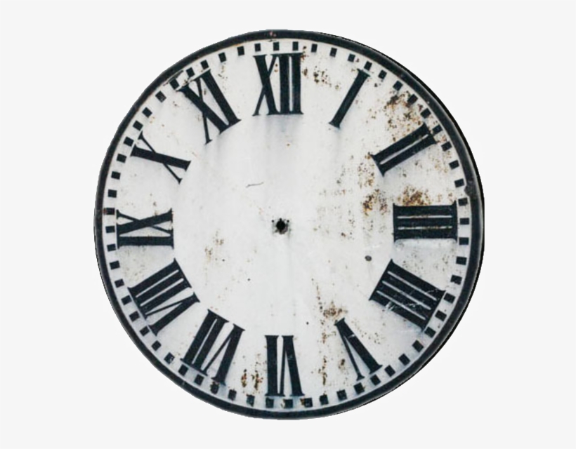 Happy New Year - Roman Numeral Clock Old, transparent png