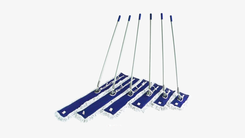 Blue & White Dust Lobby Mop, Size - Floor Mop Stick, transparent png