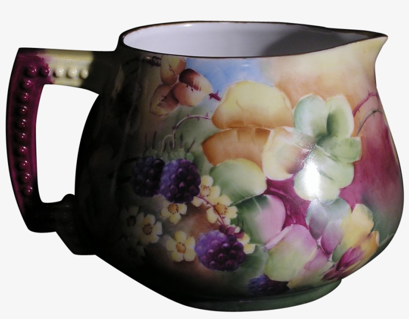 L France Porcelain Lemonade Pitcher Is Hand Painted - Teacup, transparent png