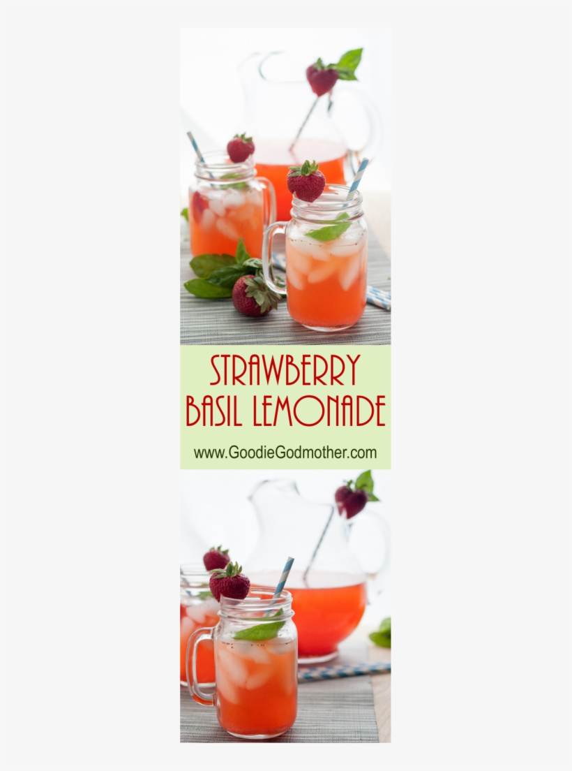 Strawberry Basil Lemonade Is A Delicious Non-alcoholic - Wood Sign: Shaken Not Stirred Glam, 20x16in., transparent png