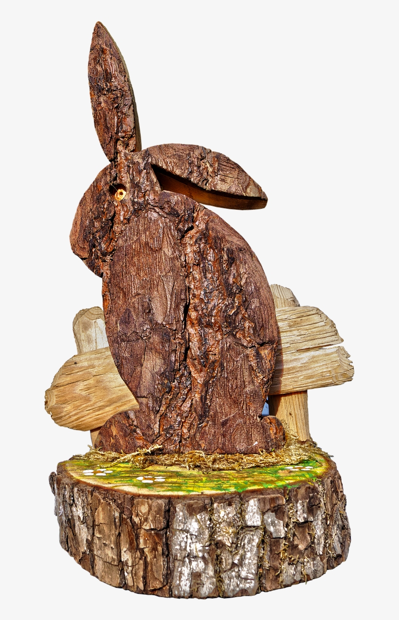 Easter Ears,carved,holzfigur, - Easter, transparent png