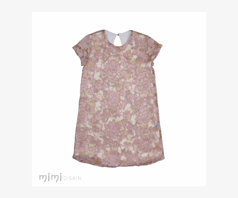 Mimi Dress Susy Pink Lace - Pattern, transparent png