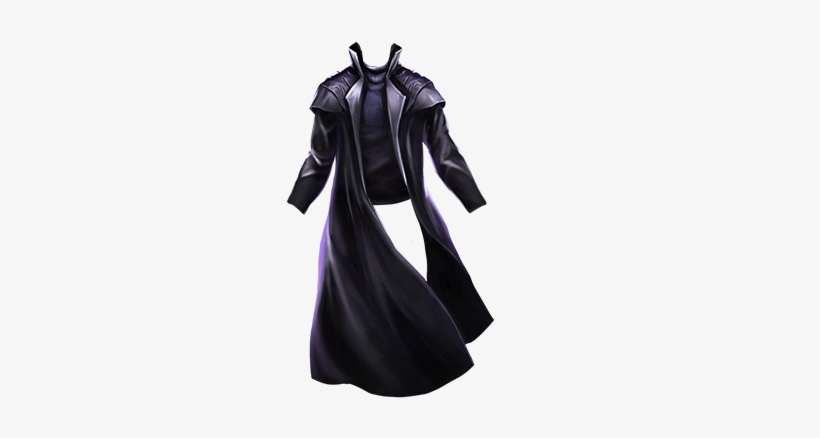 Man Of Mystery Coat - Satin, transparent png