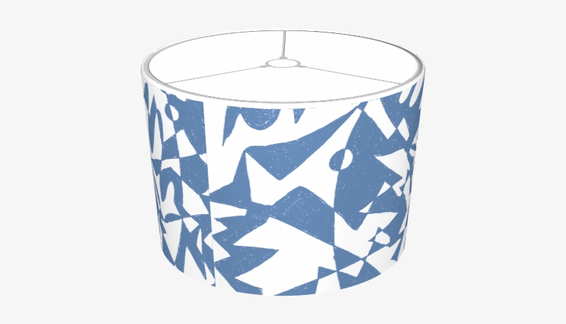 Blue Swirl - Lampshade, transparent png