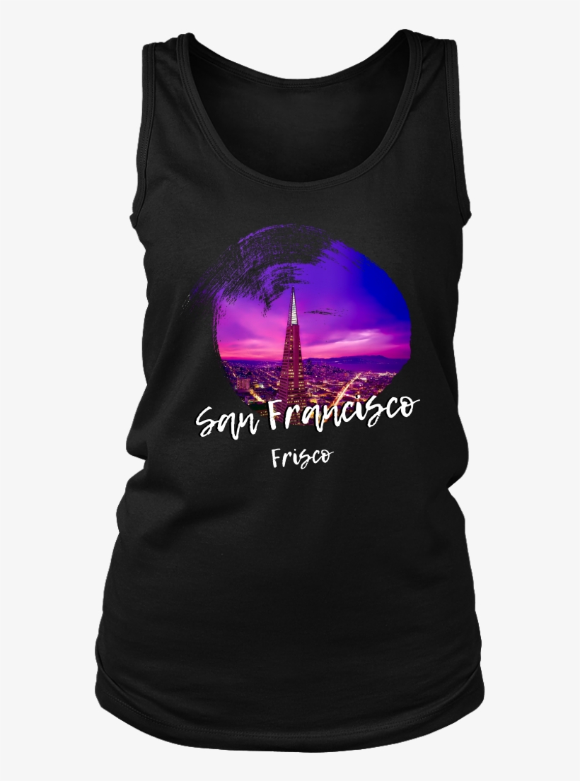 San Francisco Frisco Skyline Love Country Women's Tank Shirt