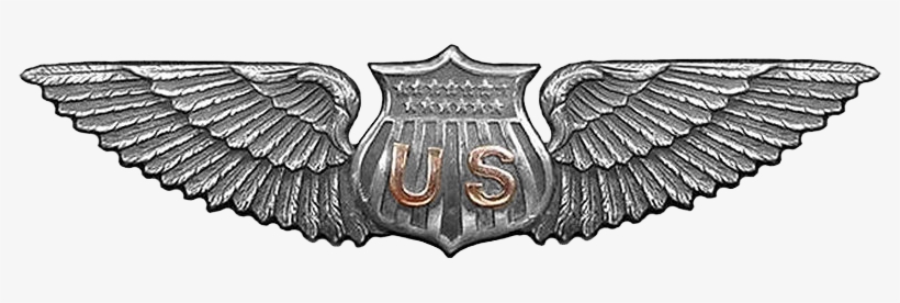 Aviator Wings Wwi Era - Us Army Wwi Aviator Wings, transparent png