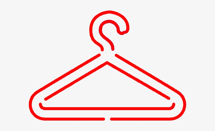 Red Dress Hanger Clip Art, transparent png