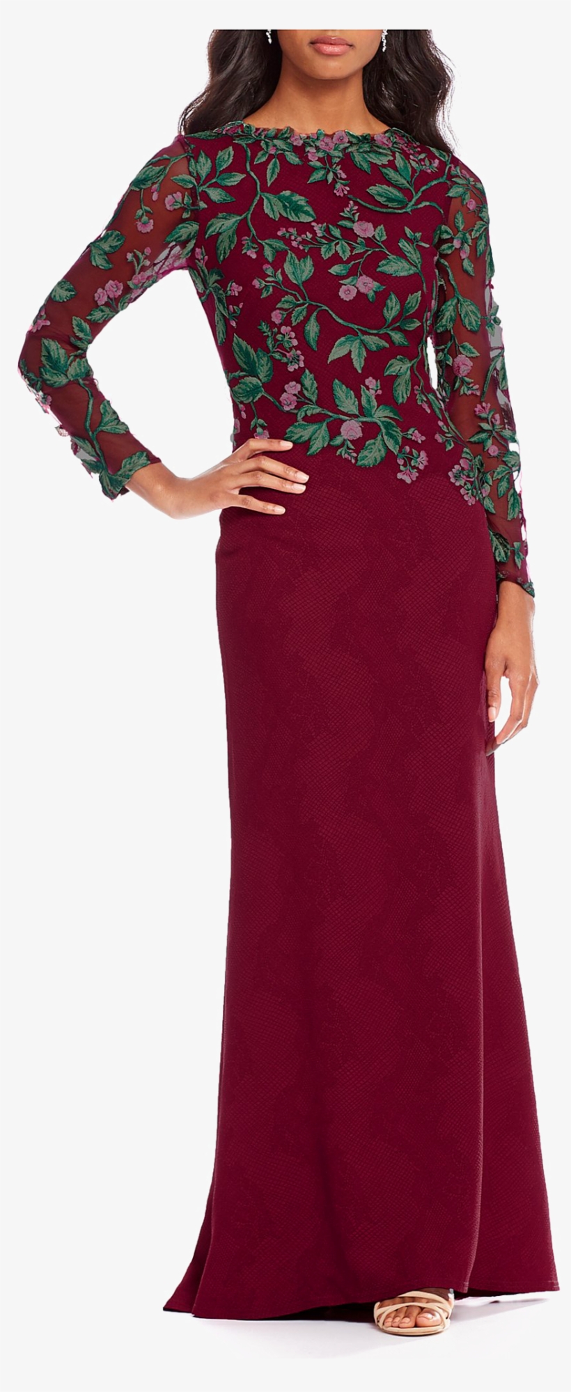 Long Sleeve Dress Png Image Background - Dress, transparent png