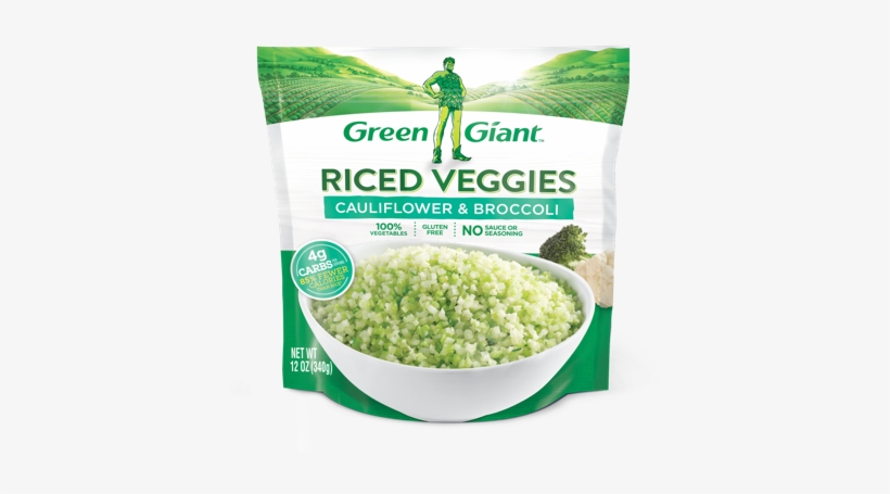 Green Giant Riced Cauliflower And Broccoli, transparent png
