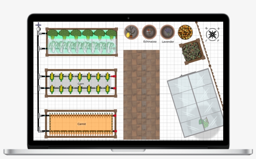 Vegetable Garden Design Apps - Garden, transparent png