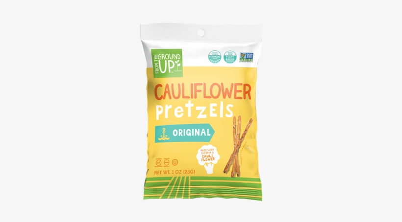 Cauliflower Pretzels- Original Sticks - Ground Up Cauliflower Pretzels, transparent png