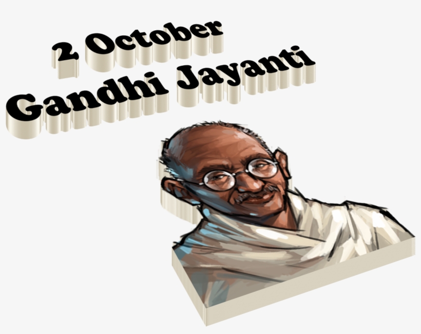 2 October Gandhi Jayanti Png Free Pic - October 2, transparent png