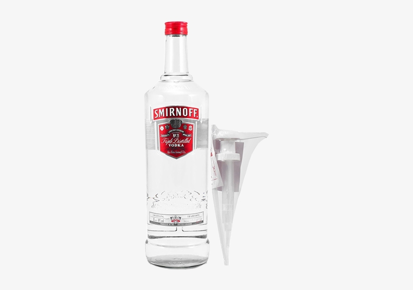 Smirnoff 3l - Smirnoff Red Label Vodka 70cl, transparent png