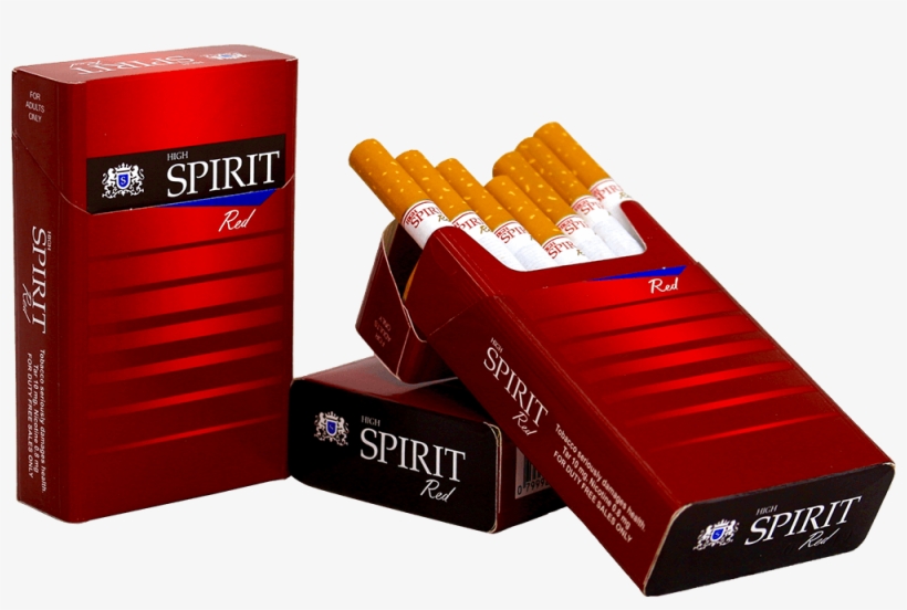 High Spirit Red - Red Cigarettes Brands, transparent png